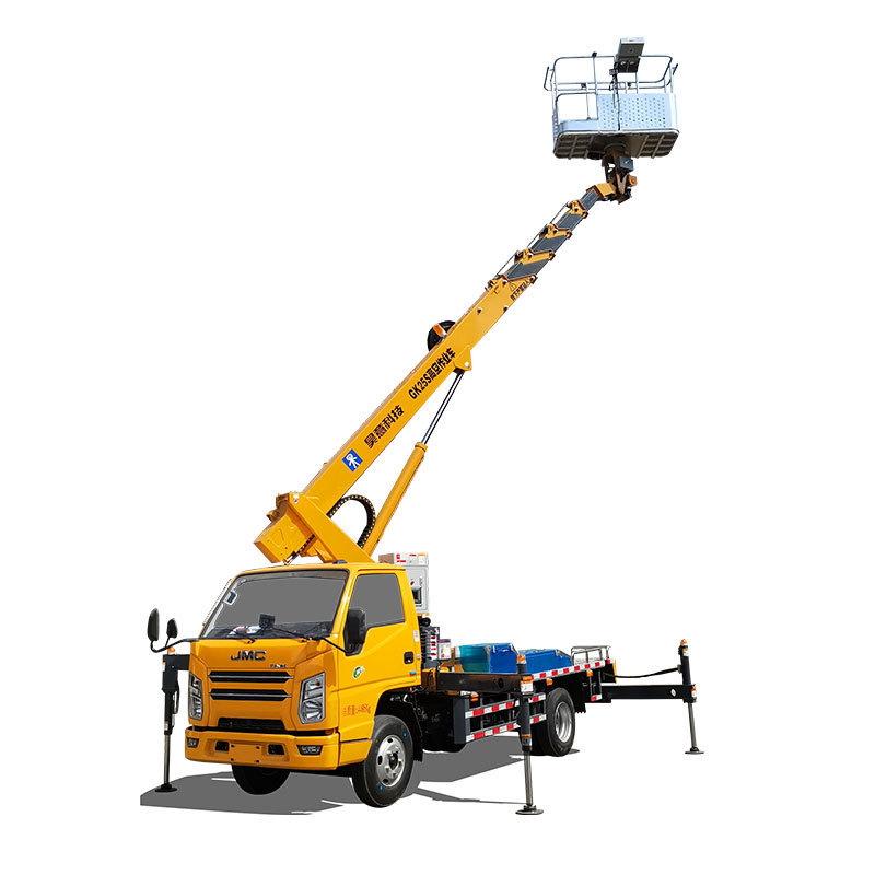 25 m articulated Folding arm bucket trucks Cherry picker vehicle aerial work platform Man lift Aerial device truck