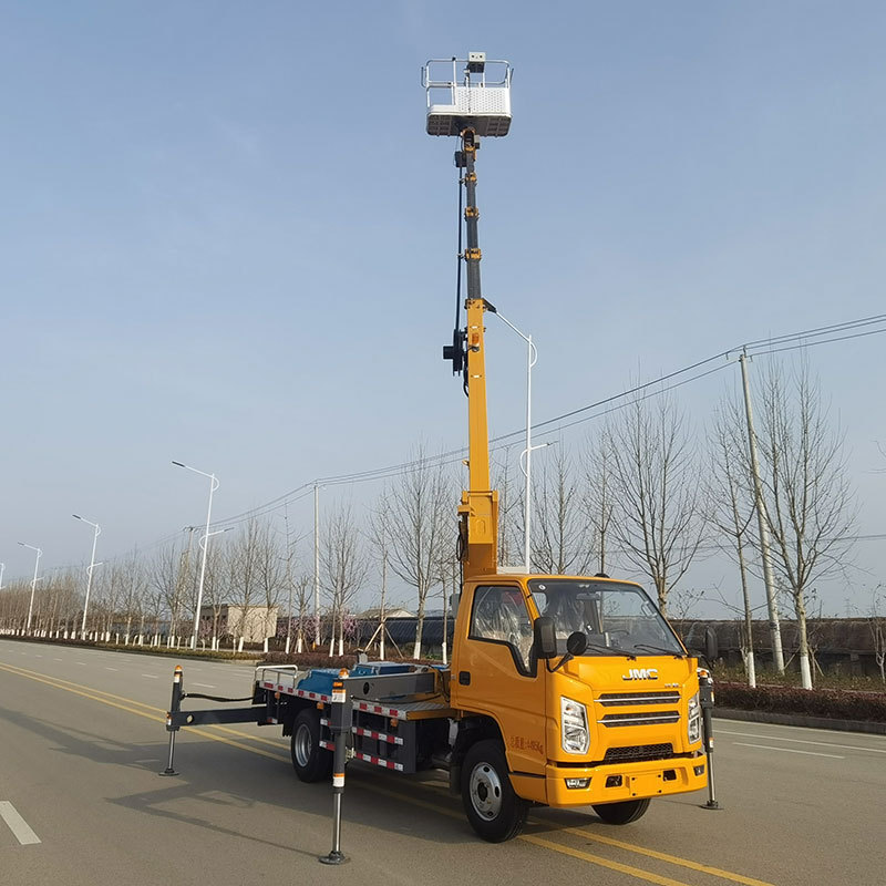 25 m articulated Folding arm bucket trucks Cherry picker vehicle aerial work platform Man lift Aerial device truck