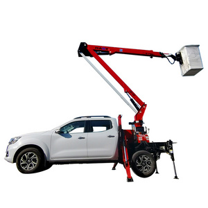 12m high altitude operation truck Bucket lift truck aerial platform truck for sale