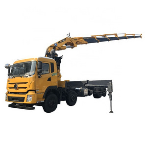 Factory direct sales 25 tons hydraulic knuckle boom manipulator truck mounted crane