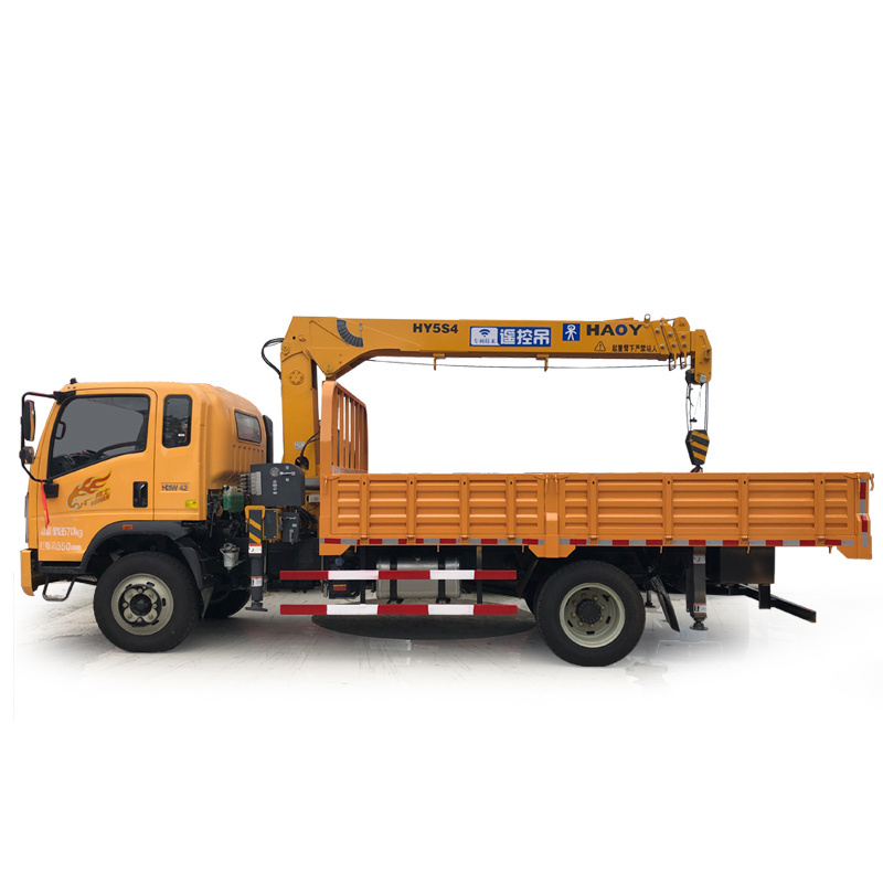 China Hot Selling's 5 Ton Telescopic Hydraulic Manipulator Truck Mounted Crane