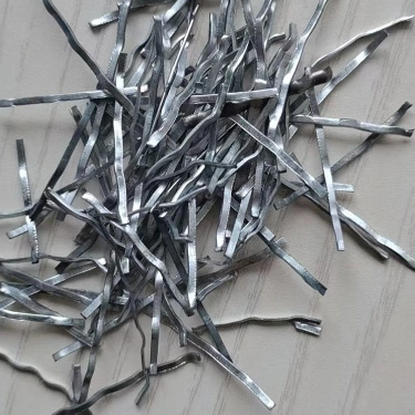 stainless wire end hooked steel fiber Copper coated micro steel fiber wavy steel fiber used for concrete reinforcement