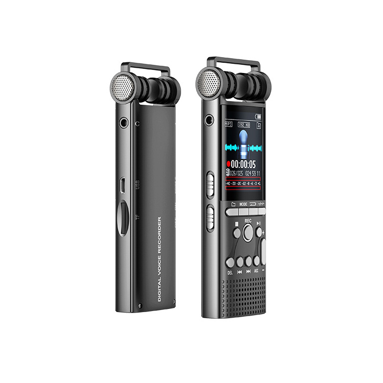 Professional 8GB 1536kbps Multi-function USB LCD Digital Voice Recorder support MP3 Player Dictaphone