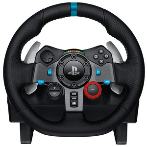 Logitech G29 Game Steering Wheel Dual-Motor Feedback Driving Force Gaming Racing Wheel with Responsive Pedals