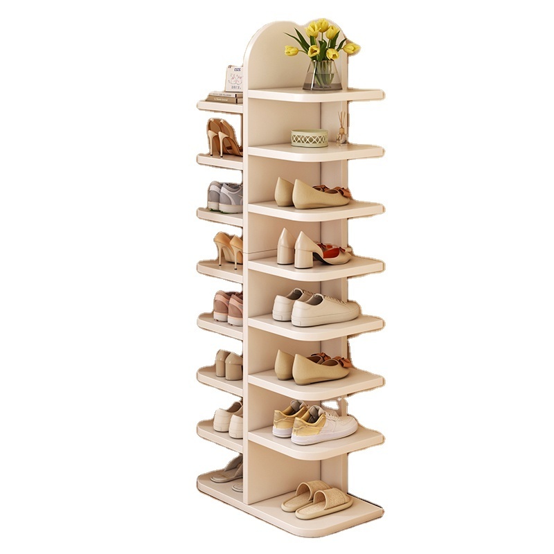 2024 New Explosion-Proof Multi-Layer Indoor Home Storage Shoe Rack Simple Narrow Cabinet for Dormitory and Home Use