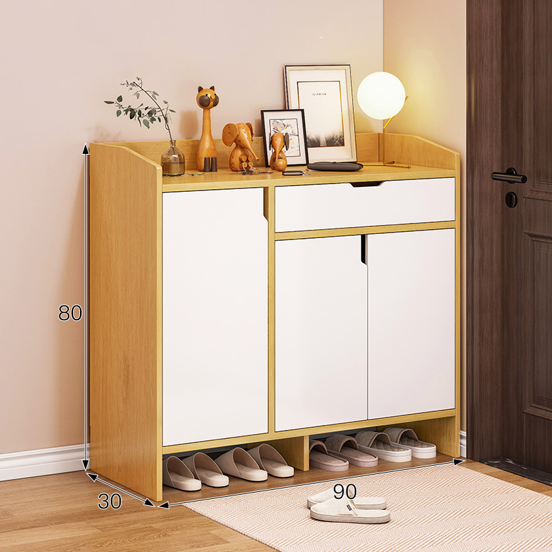 Shoe cabinet Household door Council channel Large capacity entry porch cabinet balcony simple storage shoe rack