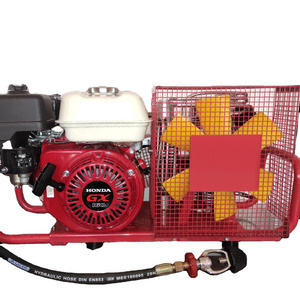 High Pressure Italy Used High Pressure  Gasoline Type 300bar  Scuba Air Compressor For Sale