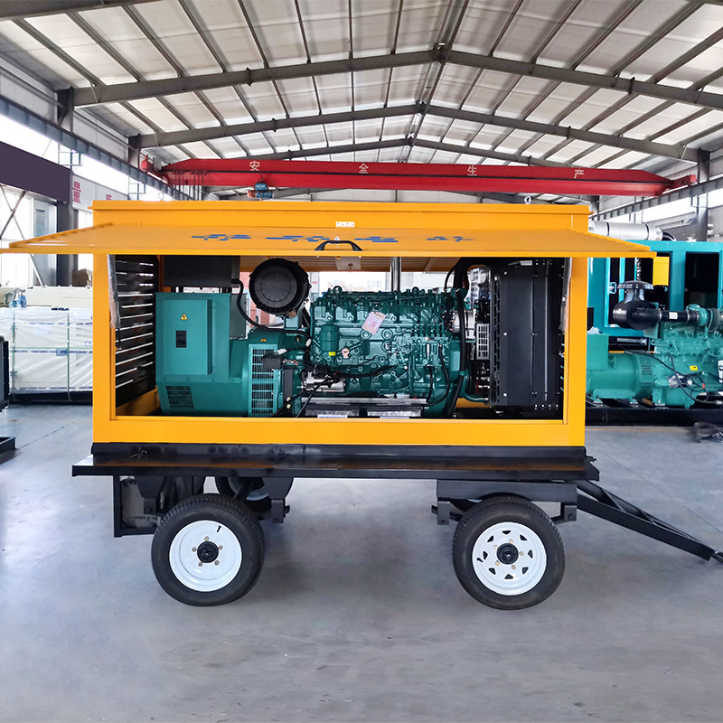 20kw 25kw 30kw 35kw 40kw Home Used Silent Trailer Diesel Generator with engine For Sale