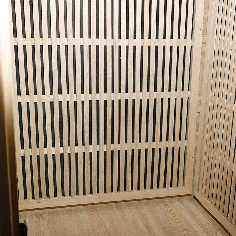 New Trend Infrared Sauna Carbon Fiber Heater 3-4 Person Ir Sauna Outdoor Sauna Kits For Sale