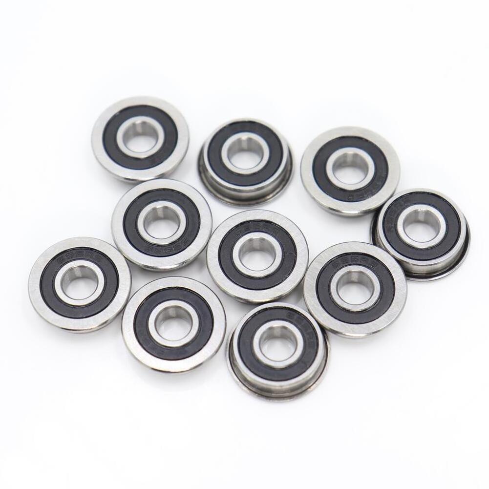 XZBRG Micro Flange Ball Bearing FR155 FR156 FR166 FR168 FR1810 FR188 FR3 FR4 FR6 FR8 ZZ RS Z 2Z 2RS