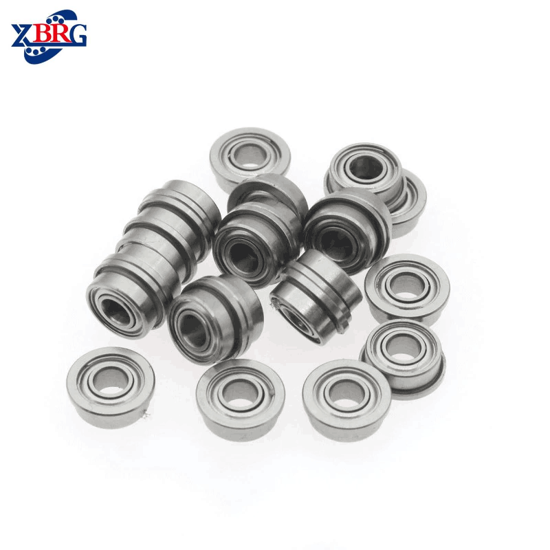 XZBRG Micro Flange Ball Bearing FR155 FR156 FR166 FR168 FR1810 FR188 FR3 FR4 FR6 FR8 ZZ RS Z 2Z 2RS