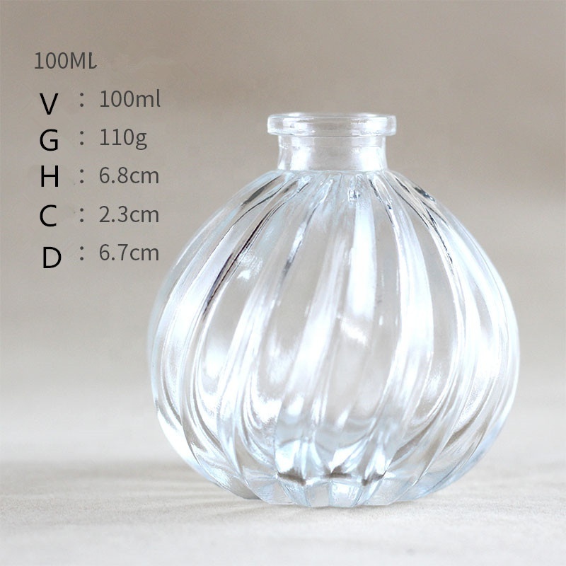 Wholesale Cheap 100ml Aromatherapy Essential Oil bottle perfume diffuser bottle Reed Diffuser Glass Bottle