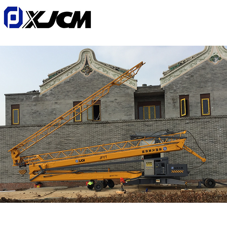 Provided Tower Crane Price 1 Ton 2 Ton 3 Ton Self Erecting Mobile Tower Crane for Sale Yellow China Brand Tower Crane 25m, 20m