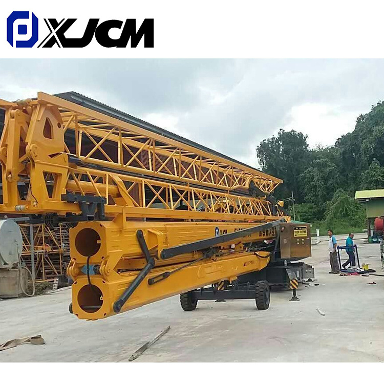 High Efficiency Remote Controlling 2 ton 3 ton 4 ton Self Erecting Mini folding Tower Crane