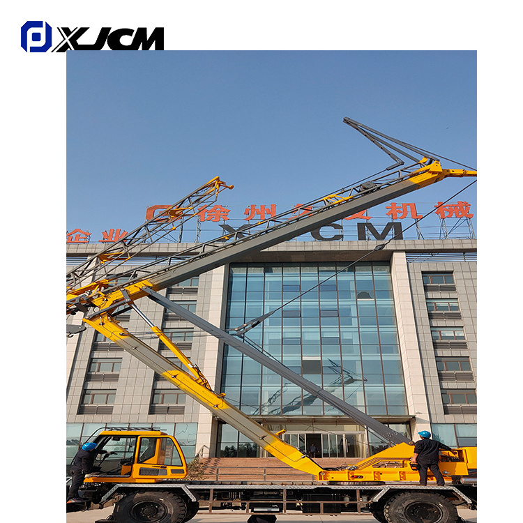 XJCM New Model QTYZ-20 Self Erecting Off-road Small Mobile Tower Crane for Sale New 2 Ton Product 2020 Provided Yellow ISO9001