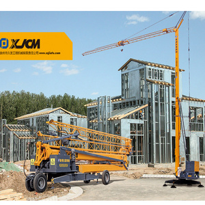 XJCM Electric Hoist Building Tower Jib Crane Provided Yellow Mobile Tower Crane Construction Tower Crane Manual Book Sale 4 Ton