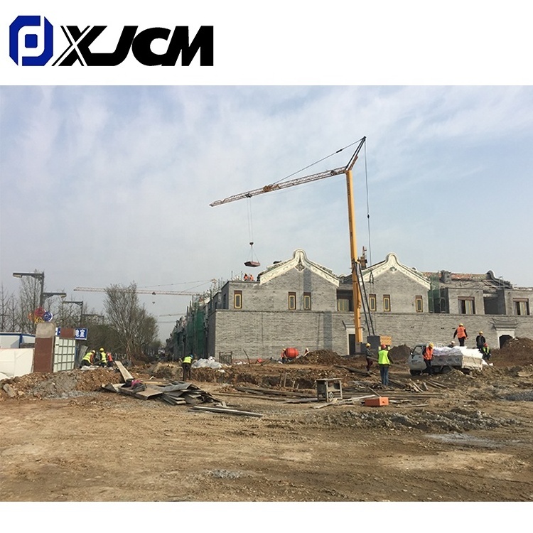 Provided Tower Crane Price 1 Ton 2 Ton 3 Ton Self Erecting Mobile Tower Crane for Sale Yellow China Brand Tower Crane 25m, 20m