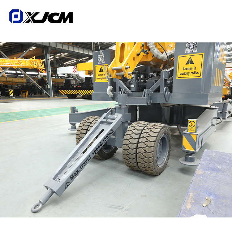 XJCM Electric Hoist Building Tower Jib Crane Provided Yellow Mobile Tower Crane Construction Tower Crane Manual Book Sale 4 Ton