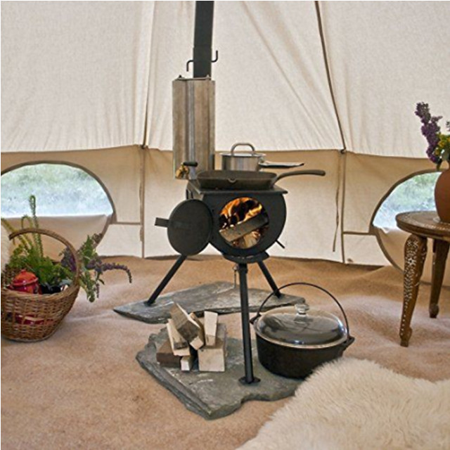 Fashional Design Portable Wood Stove  Winter Tent With Stove  For camping tents for sale