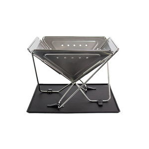 bonfire wood burning stainless steel outdoor smokeless fire pit