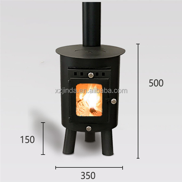 2021 hot sale new design cheap price mini  wood tent stove camping stove fish stove