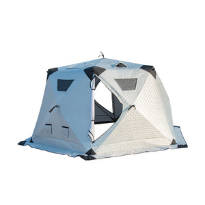 OEM  Outdoor winter fiberglass outdoor ice fishing work tents