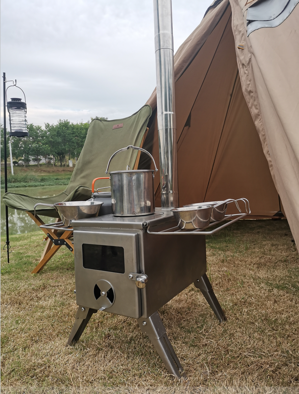 Wholesale wood burning stove tent camping stove