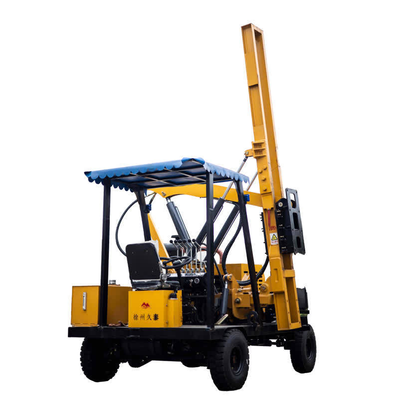 New Road Barrier Pile Driver Excavator Spun Concrete Pile Driver Guardrail Pile Driver Equipment