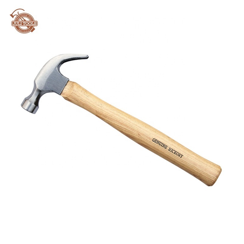 Nail Hammer Hickory Wooden Handle Claw Hammer