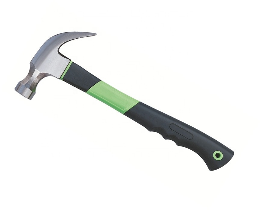 Claw Hammer with Fiberglass Handle Nail Hammer