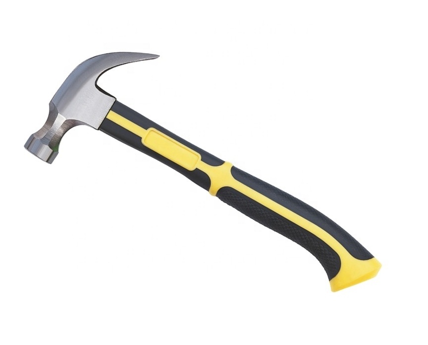 Claw Hammer with Fiberglass Handle Nail Hammer