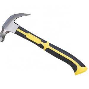 Claw Hammer with Fiberglass Handle Nail Hammer