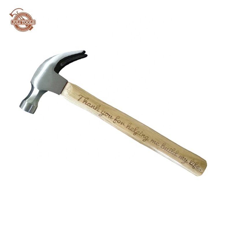 Nail Hammer Hickory Wooden Handle Claw Hammer