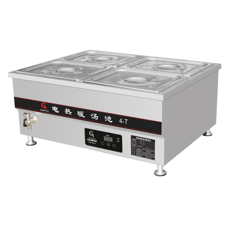 High Quality Electric Bain Marie Food Warmer Counter For Restaurant Kitchen