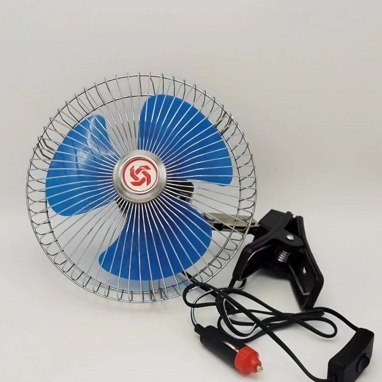 Bestseller 8inch dc 12V /24V Electric Fans For Car Vehicle Weight Electric Cooling Car Fans