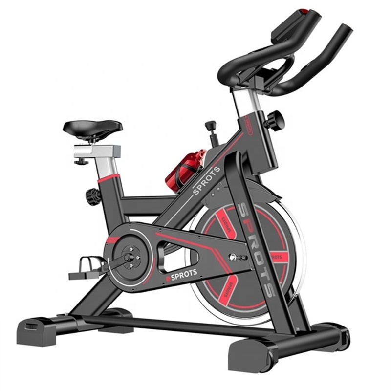 Gym Hot Selling Household 6KG Flying Wheel Aluminum Pedal Exercise Spinning Bike Gym Bicycle Exercise Bike