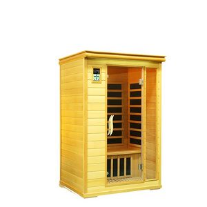 2 person red far infrared sauna capsule for sale