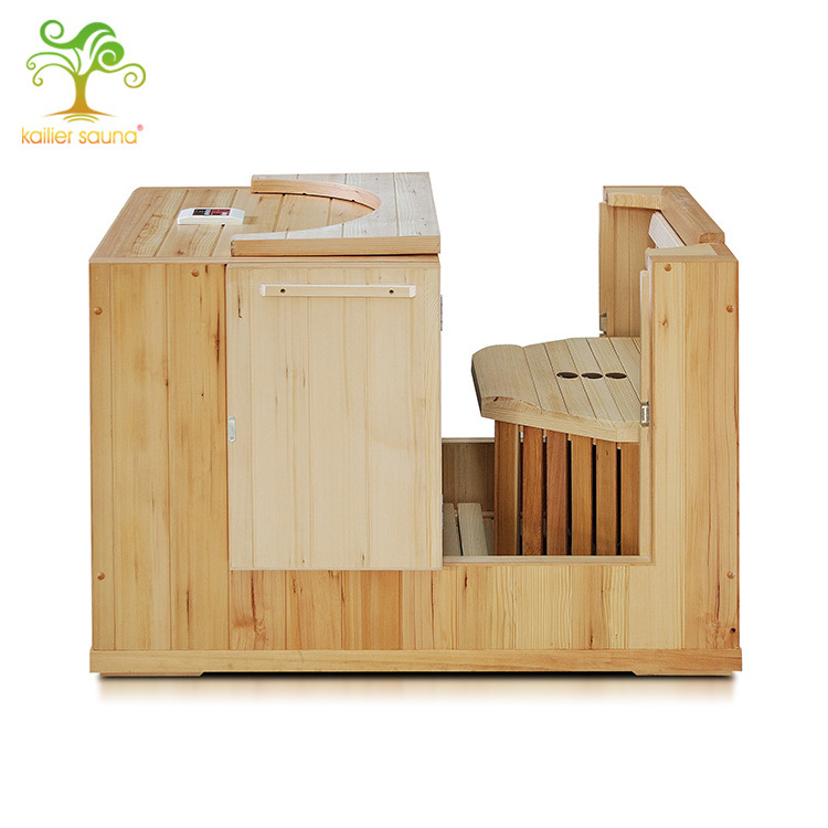 Korea Portable Mini Sauna Half Body Infrared Sauna for Woman with Pure Carbon Heater (CE/RoSH/ELT/KTL)