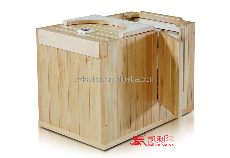 Korea Portable Mini Sauna Half Body Infrared Sauna for Woman with Pure Carbon Heater (CE/RoSH/ELT/KTL)