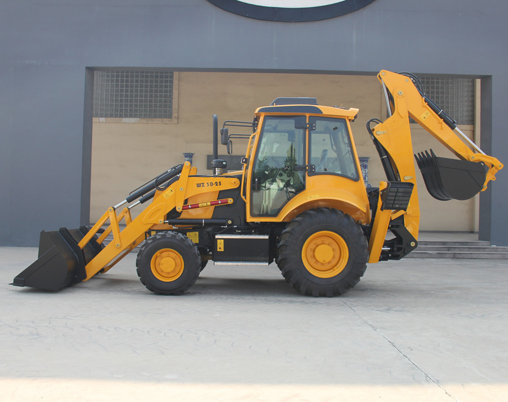 4WD chinese Backhoe Loader WZ30-25 with Powerful Weichai engine Reliable Backhoe Excavator Loader earth-moving machinery