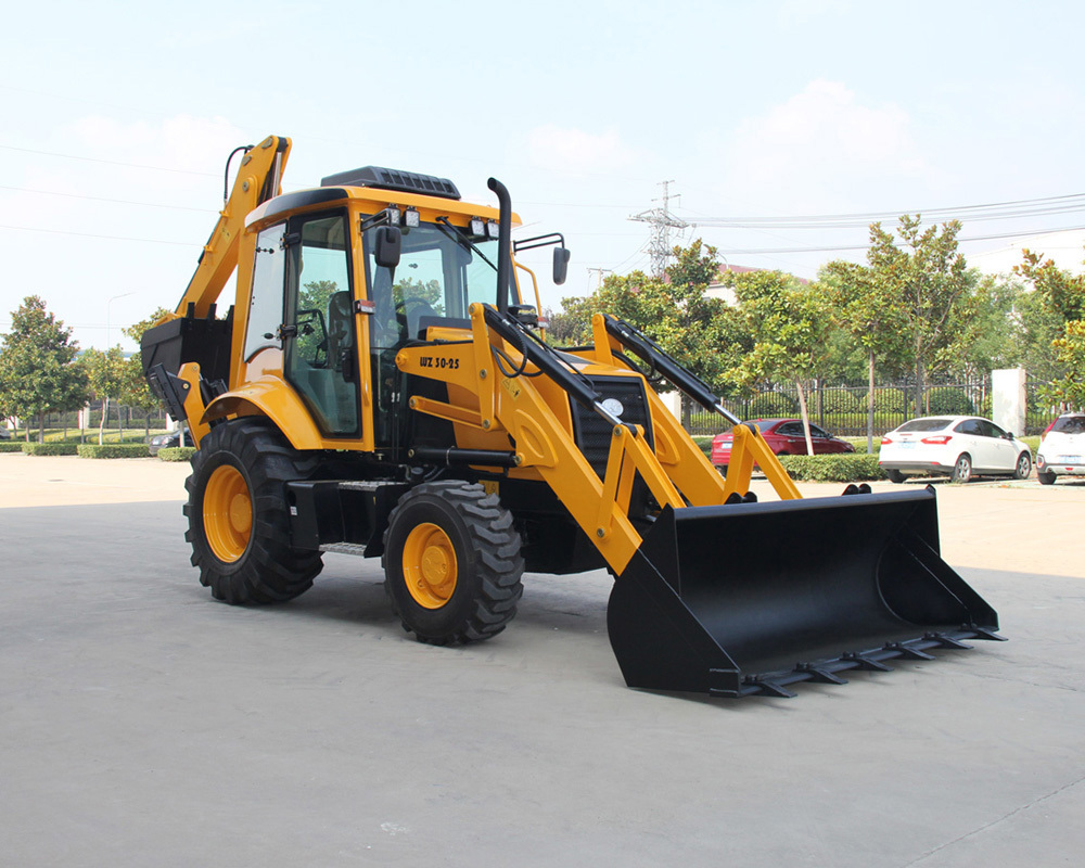 4WD chinese Backhoe Loader WZ30-25 with Powerful Weichai engine Reliable Backhoe Excavator Loader earth-moving machinery