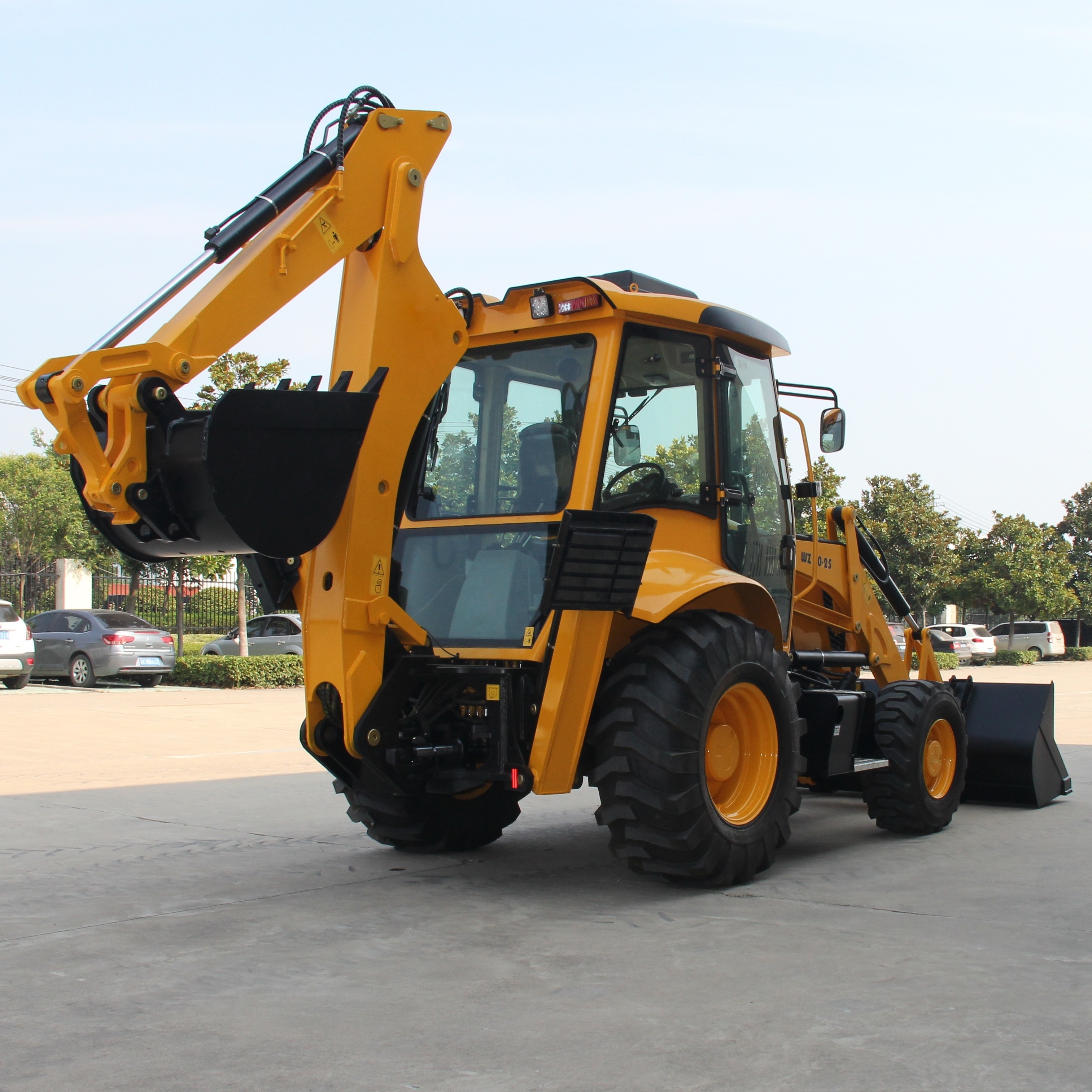 Kattier wheel backhoe loader WZ 30-25 cheap-backhoe-loader construction purpose earth-moving machinery