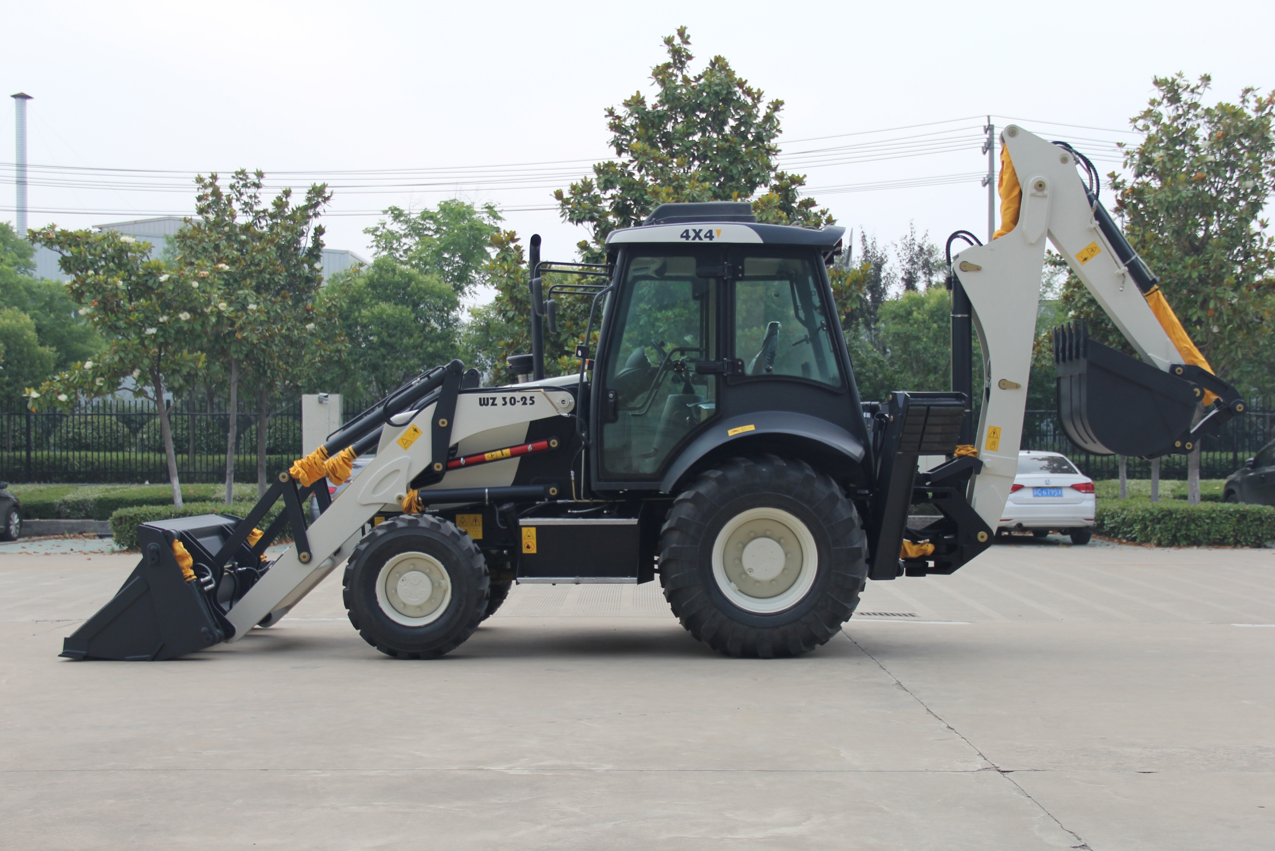 WZ30-25 earth-moving machinery wheel escavator powerful Weichai engine chinese bulldozer with backhoe