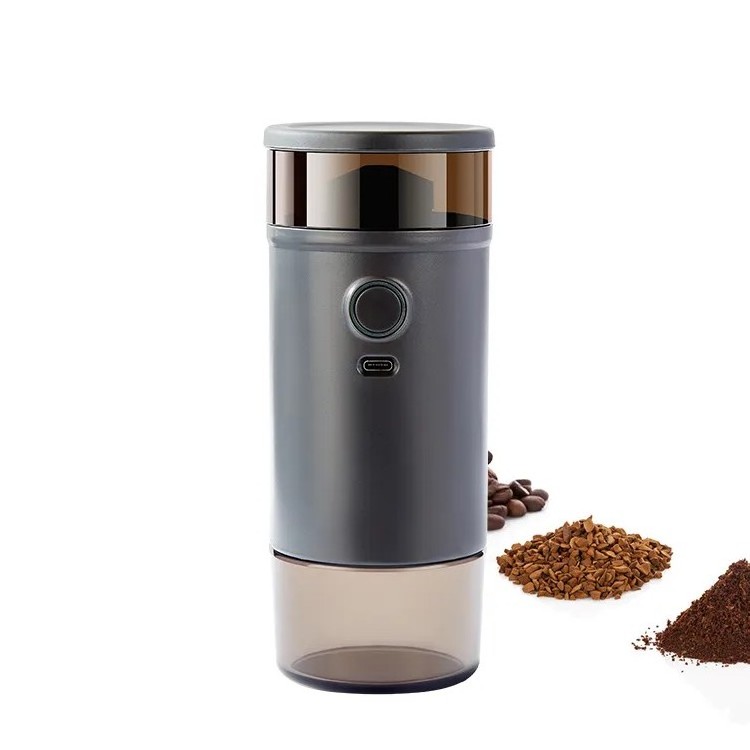 Gadgets 2024 Small Burr Coffee Grinder Electric Coffee Blade Grinders Portable Mini Automatic Coffee grinder