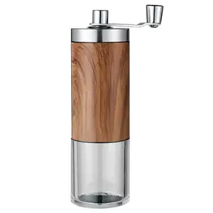 Removable portable grinder Ceramic core thickness adjustable coffee machine Stainless steel hand coffee bean grinder