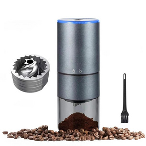 Hot selling Small Automatic Burr Coffee Bean Grinder USB Rechargeable Portable Coffee Grinder