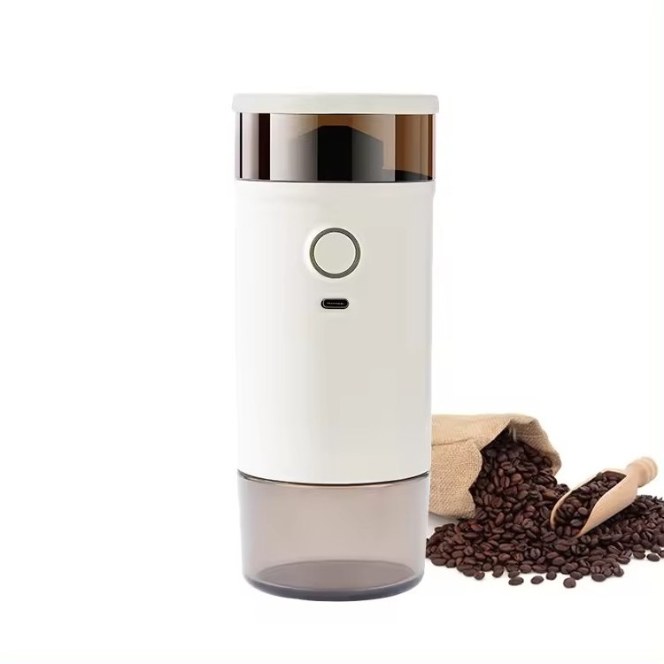 Gadgets 2024 Small Burr Coffee Grinder Electric Coffee Blade Grinders Portable Mini Automatic Coffee grinder