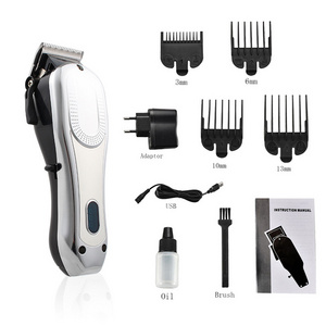 New arrival commercial hair clippers powerful quick cut electric hair cutting machine rechargeable hair clippers