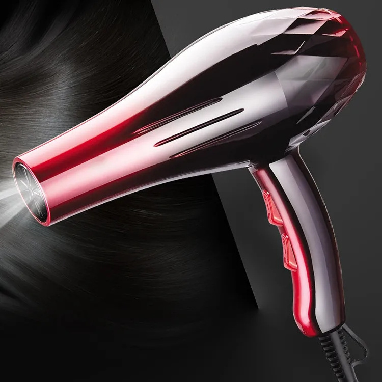 Hair Dryer For Travel&home Negative concentrator/diffuser/spin curl/rotation head Ionic Hair Blow Dryer 3 Heat Settings