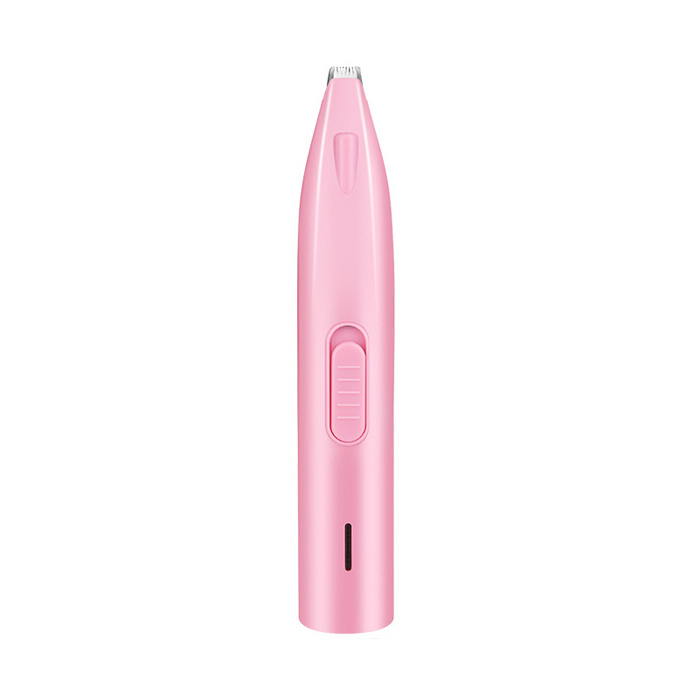 Factory price pet trimmer low noise pet fur multipart shaving LED professional dog cat foot shaver